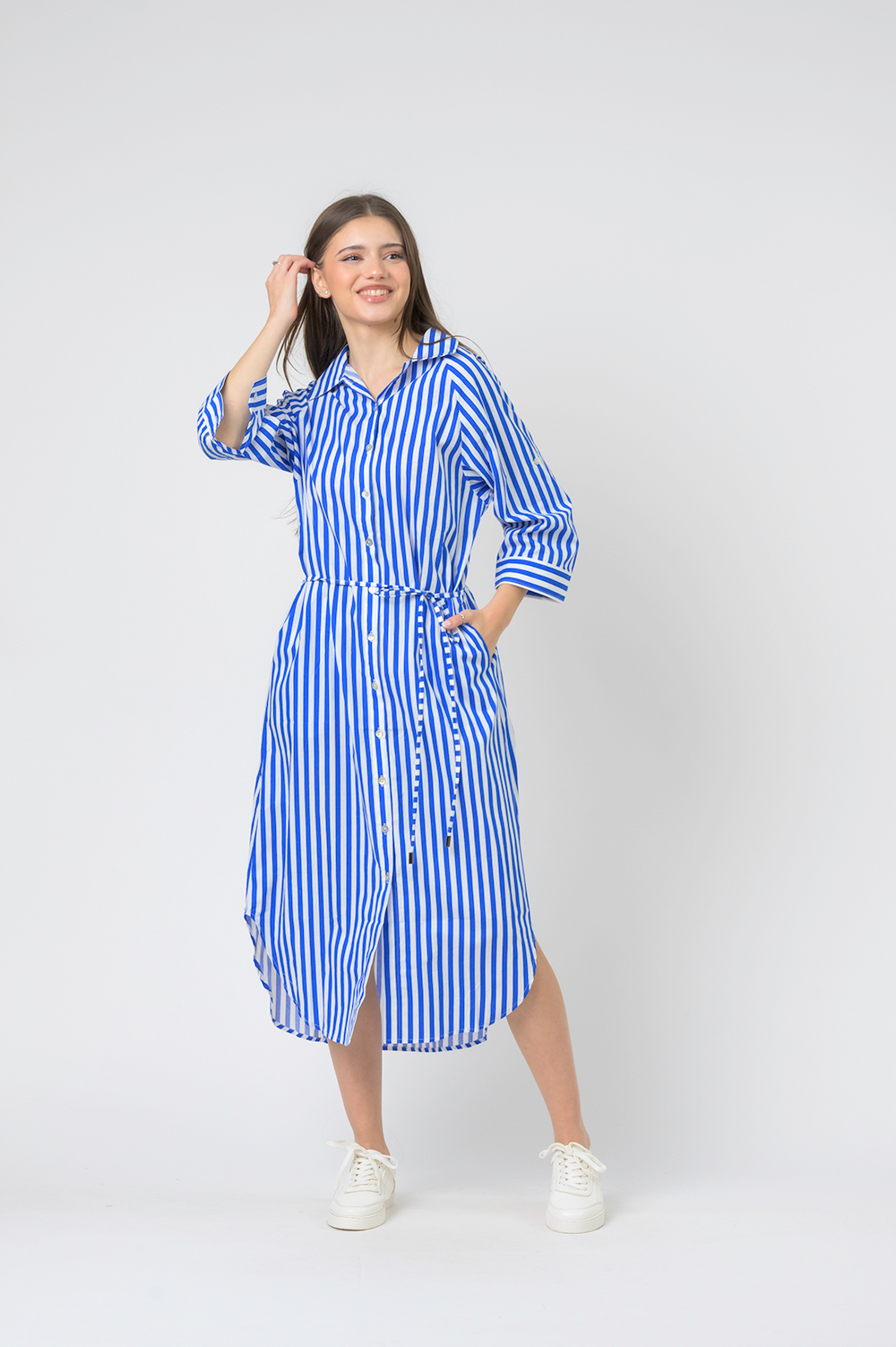 ROSE DRESS ARCTIC BLUE